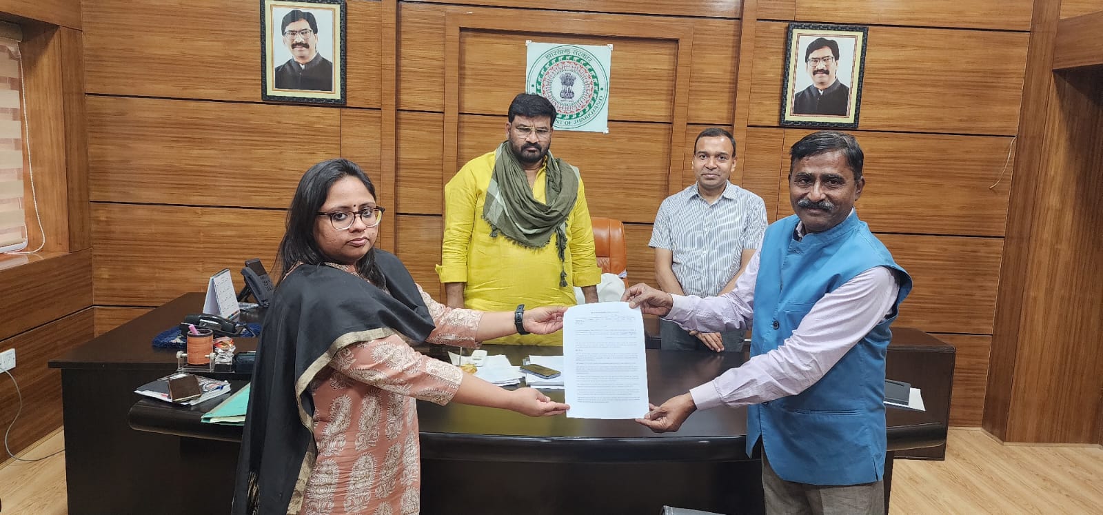 NIWS signed the MoU with the Govt. of Jharkhand today in the august presence of the Hon’ble Minister for Tourism, Jharkhand and Secretary, Tourism.